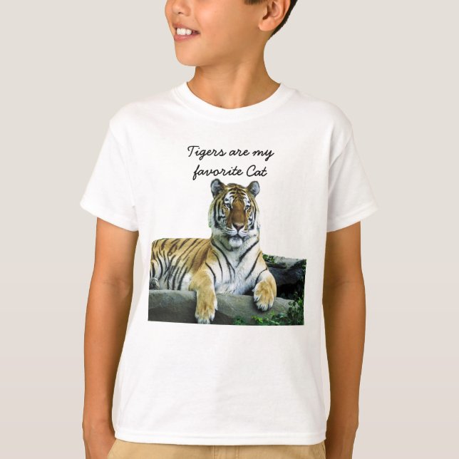 Camisa de Tiger chicas (Anverso)