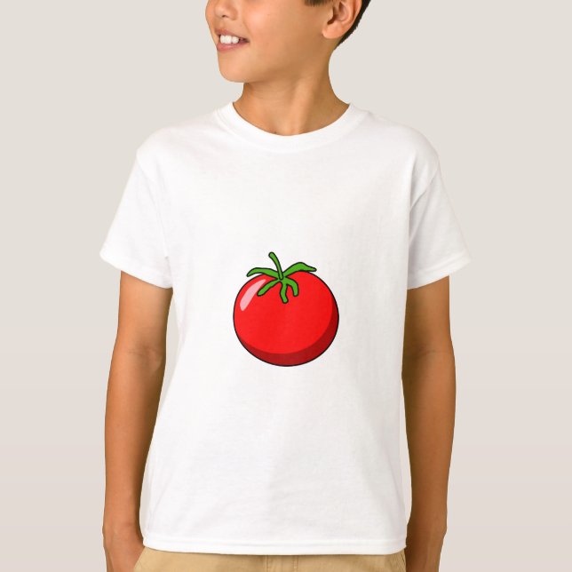 Camisa de tomate personalizado (Anverso)