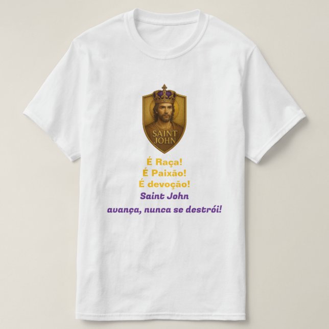 Camisa de Torcedor - Saint John FC. (Diseño del anverso)