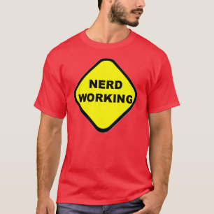 Camisa de trabajo del empollón