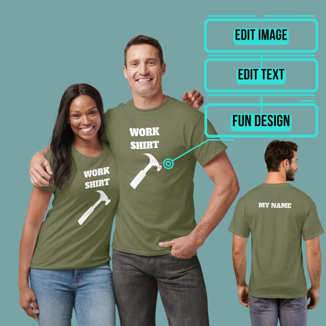 Camisa de trabajo divertida (Please enjoy our tee.)