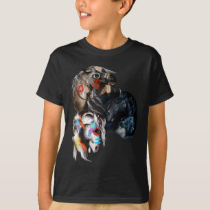 Camisa de tres caballos