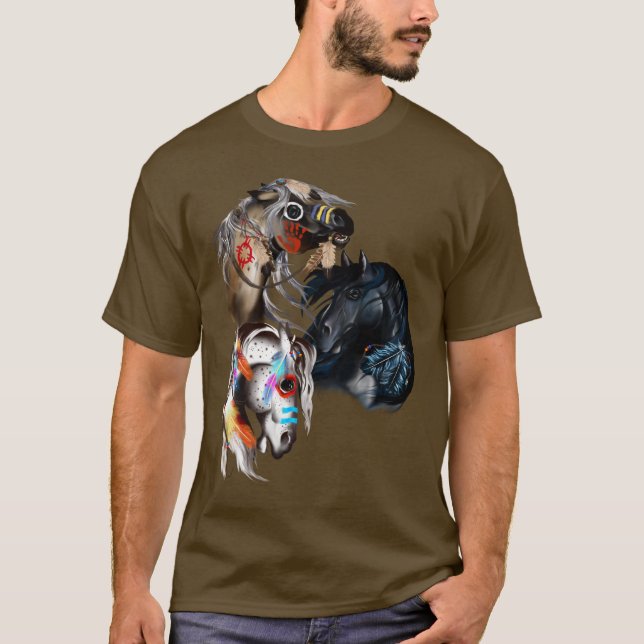 Camisa de tres caballos (Anverso)
