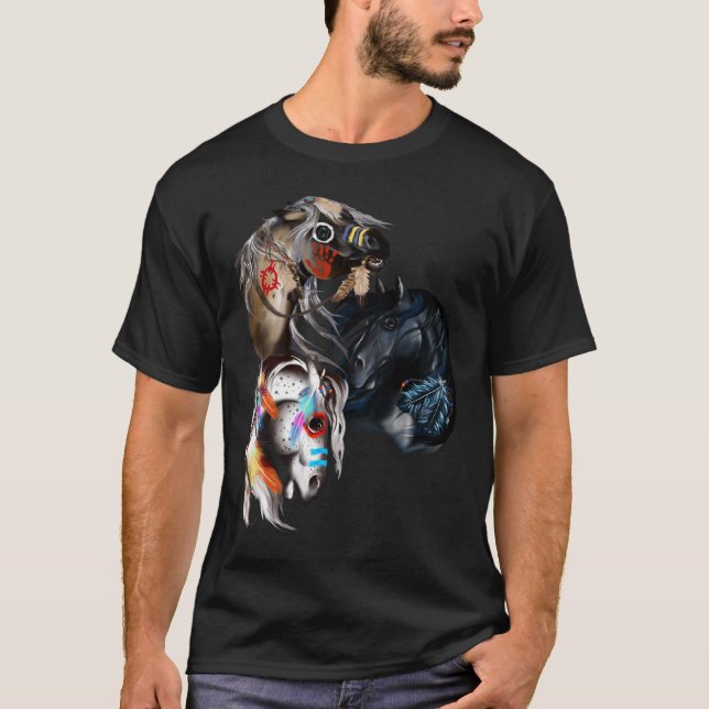 Camisa de tres caballos (Anverso)
