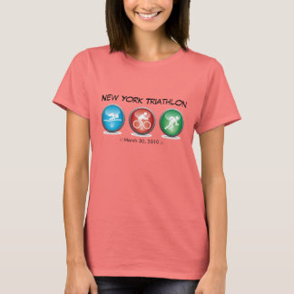 Camisa de Triatlón Personalizada - Nadar, Ciclo, C