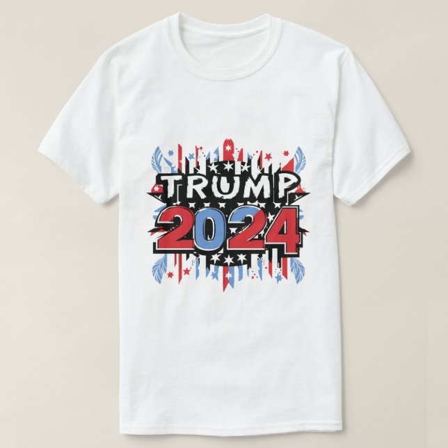 Camisa de Trump de 2024 para recuperar a Estados U (Diseño del anverso)