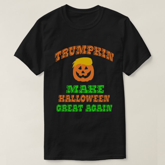 Camisa de Trumpkin Halloween (Diseño del anverso)