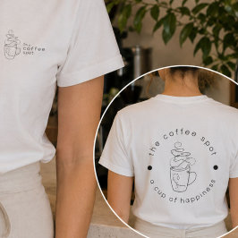 Camisa de Uniforme para Personal de Cafetería con 
