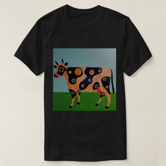 Camisa de Vaca Manchada y Punteada (Diseño del anverso)