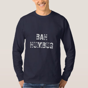 Camisa de vacaciones para hombre Bah Humbug