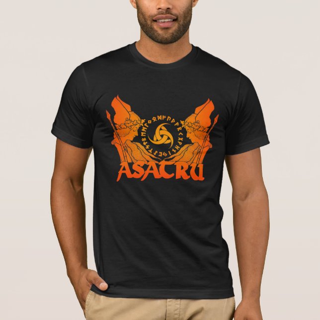 Camisa de Valkyrie Asatru (Anverso)