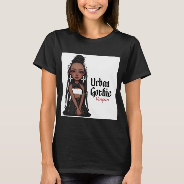 Camisa de vampiros góticos urbanos 1 (Anverso)
