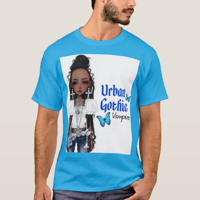 Camisa de vampiros góticos urbanos 10 (Anverso)