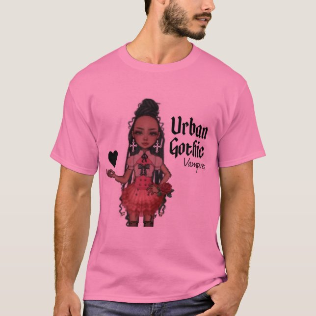 Camisa de vampiros góticos urbanos 2 (Anverso)