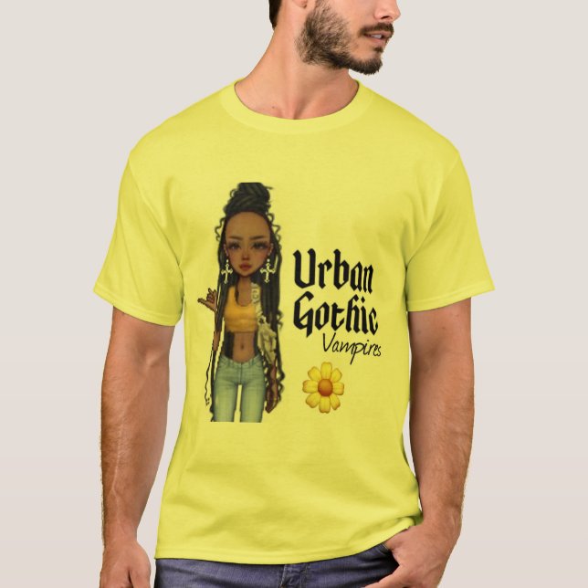 Camisa de vampiros góticos urbanos 4 (Anverso)