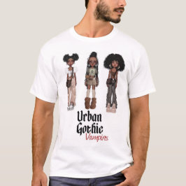 Camisa de vampiros góticos urbanos 6