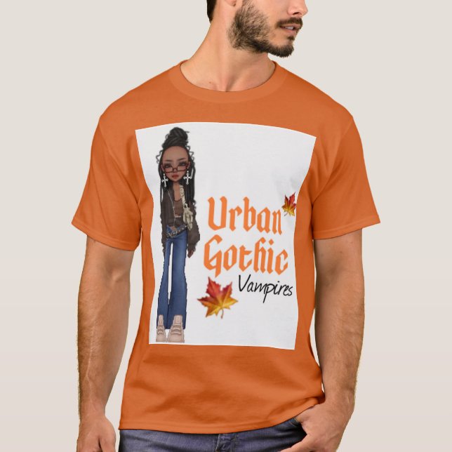 Camisa de vampiros góticos urbanos 7 (Anverso)