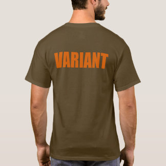 Camisa de variante - Impresión de tipo Variant Bac