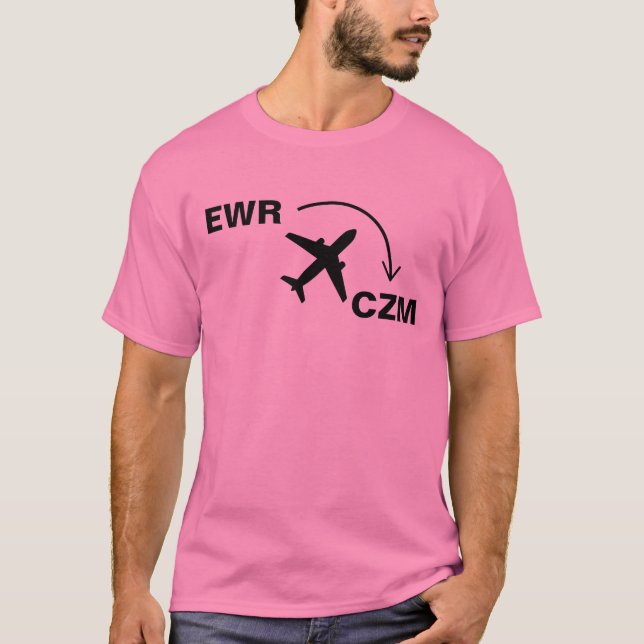 Camisa de viaje a Cozumel México (Anverso)