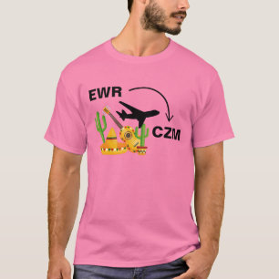 Camisa de viaje a Cozumel México