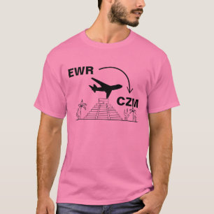 Camisa de viaje a Cozumel México