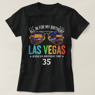 Camisa de viaje de grupo de cumpleaños de personal
