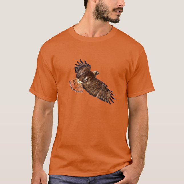 Camisa de vida salvaje Red Tail Hawk (Anverso)