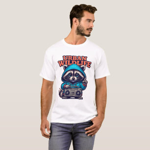 Camisa de vida salvaje urbana