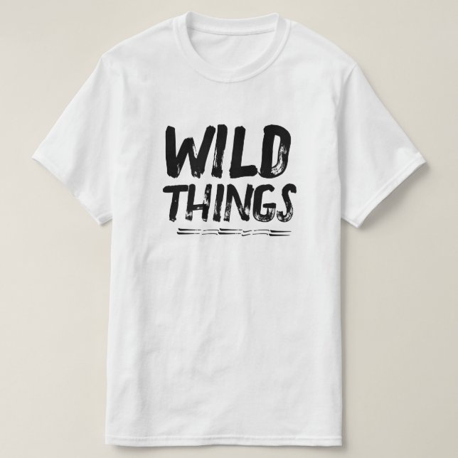 Camisa de vida salvaje Wolf (Diseño del anverso)