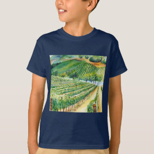 Camisa de viñedo de California
