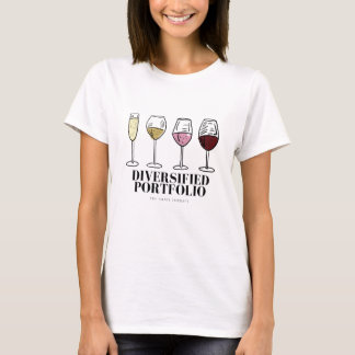 Camisa de vino divertida de portafolio