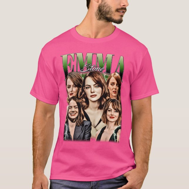 Camisa de Vintage de Emma Stone Bootleg (Anverso)