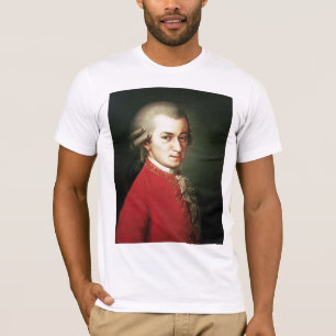 Camisa de Wolfgang Amadeus Mozart