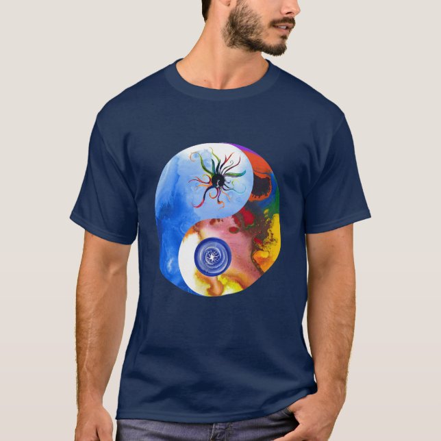 Camisa de YinYang Archangel Luci Michael (Anverso)