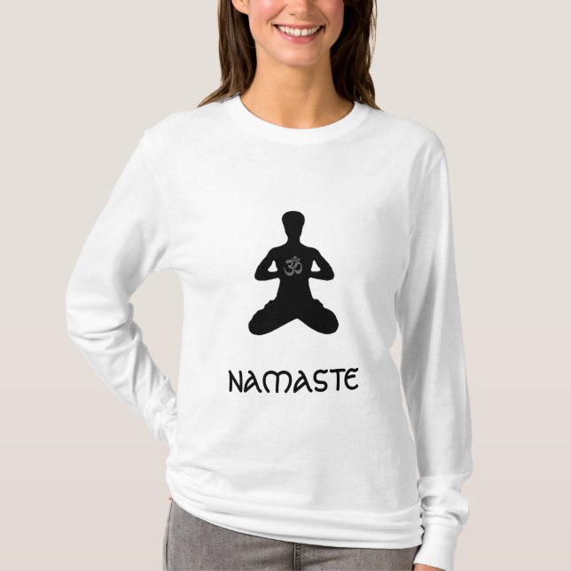 Camisa de yoga NAMASTE (Anverso)