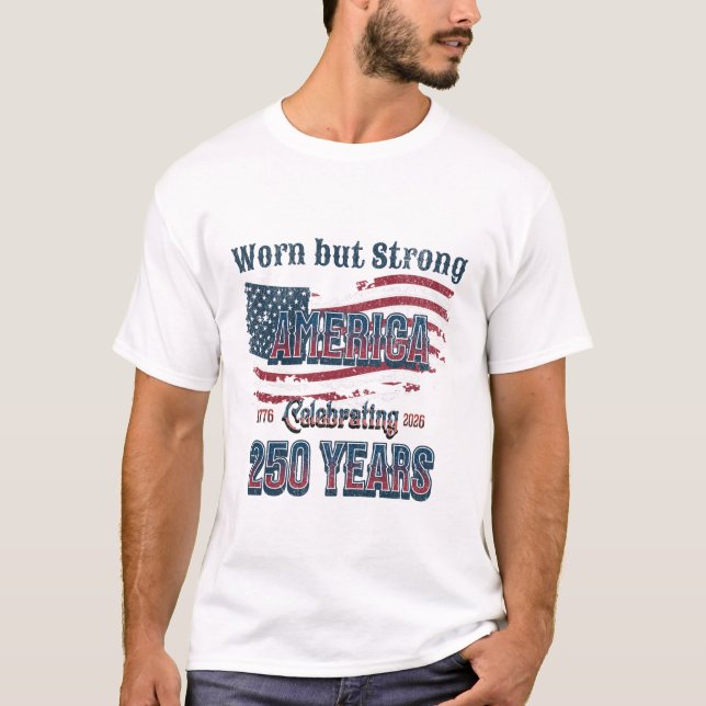 Camisa del 250 aniversario de Estados Unidos (Anverso)