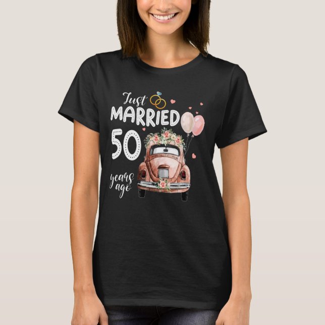 Camisa del 50° Aniversario del Boda - Solo casada  (Anverso)