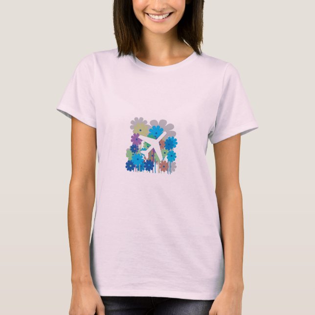 Camisa del aeroplano de las señoras (Anverso)
