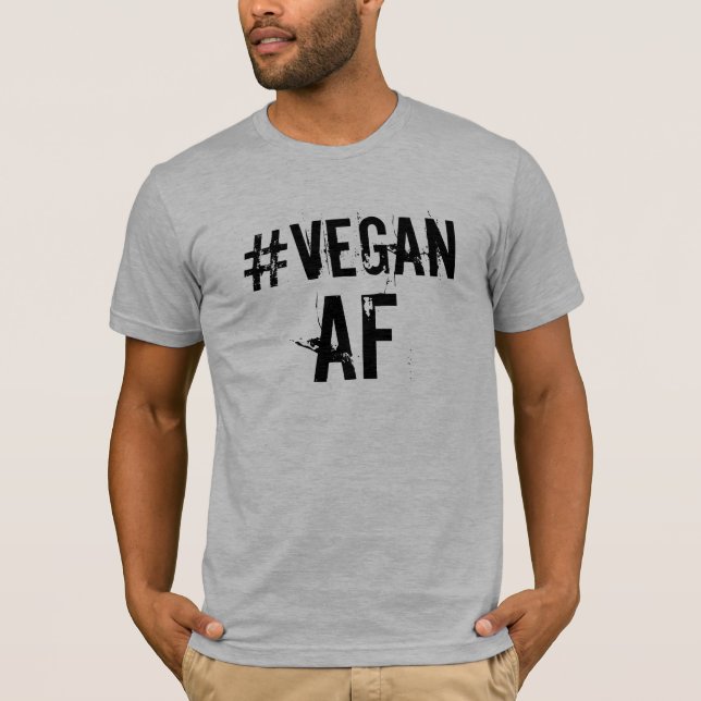 Camisa del AF del vegano (Anverso)