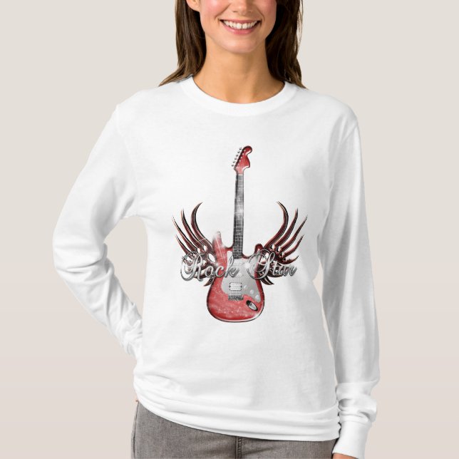 camisa del ala de la guitarra (Anverso)