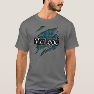 Camisa del alcohol del tartán de MacLeod McLeod