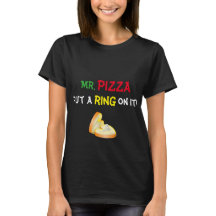 Camisa del amante de la pizza