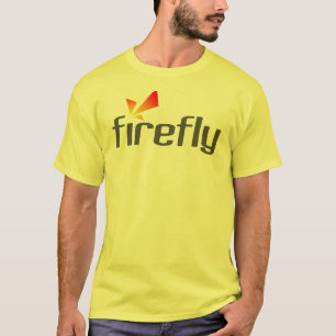 Camisa del amarillo de la luciérnaga de los medio