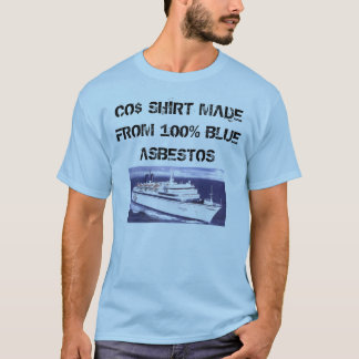 Camisa del amianto azul de Arrrgh del mar de la