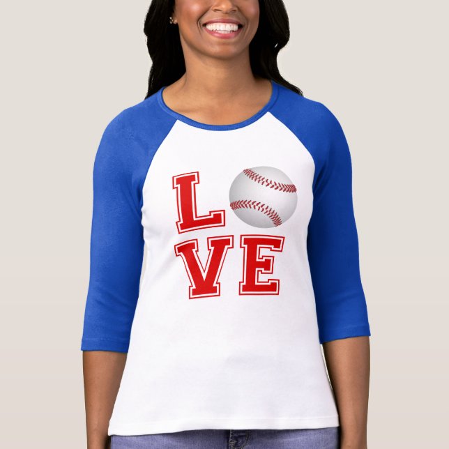 Camisa del AMOR del béisbol (Anverso)