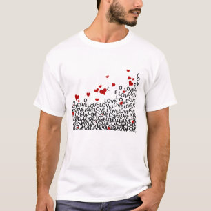 Camisa del amor del el día de San Valentín