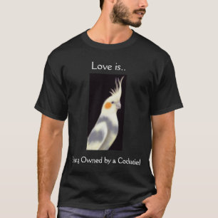 Camisa del amor del loro del Cockatiel