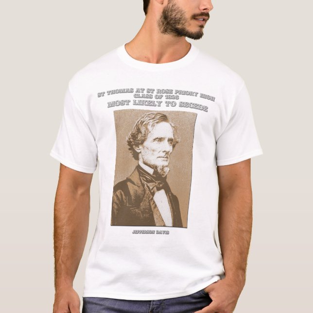 Camisa del anuario de Jefferson Davis (Anverso)