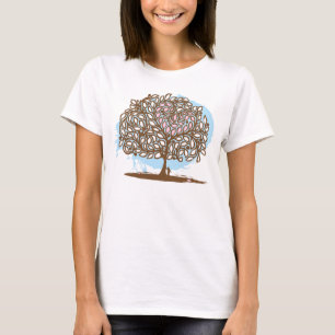 Camisa del árbol de amor