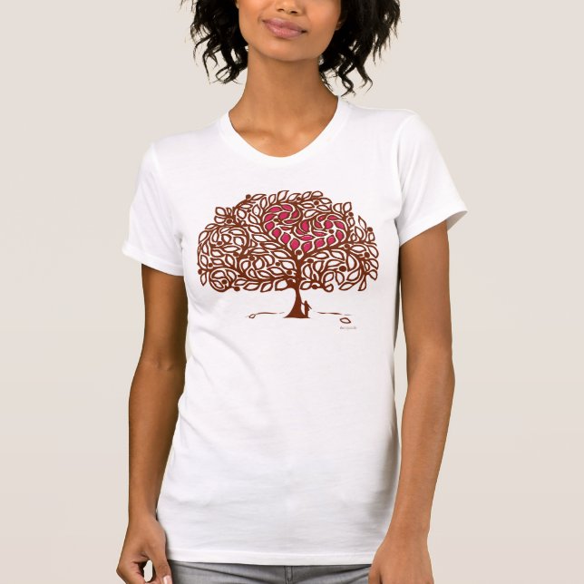 Camisa del árbol de amor (Anverso)